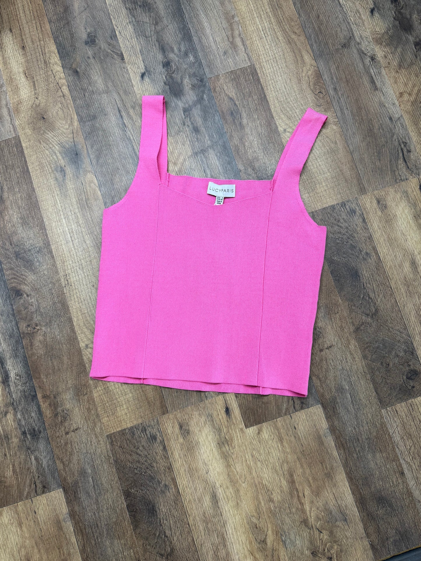 Pink Knit Top