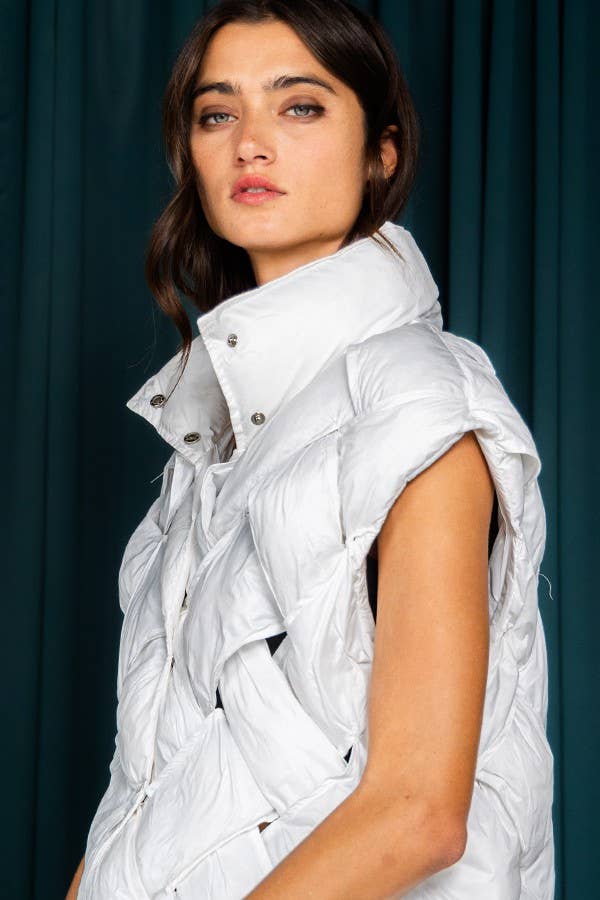 The Amber Harvest Puffer Vest