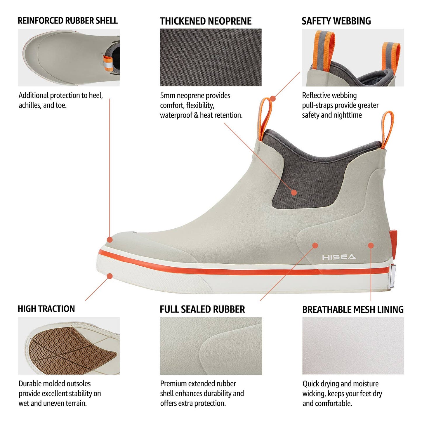 Men's Ankle Deck Boots