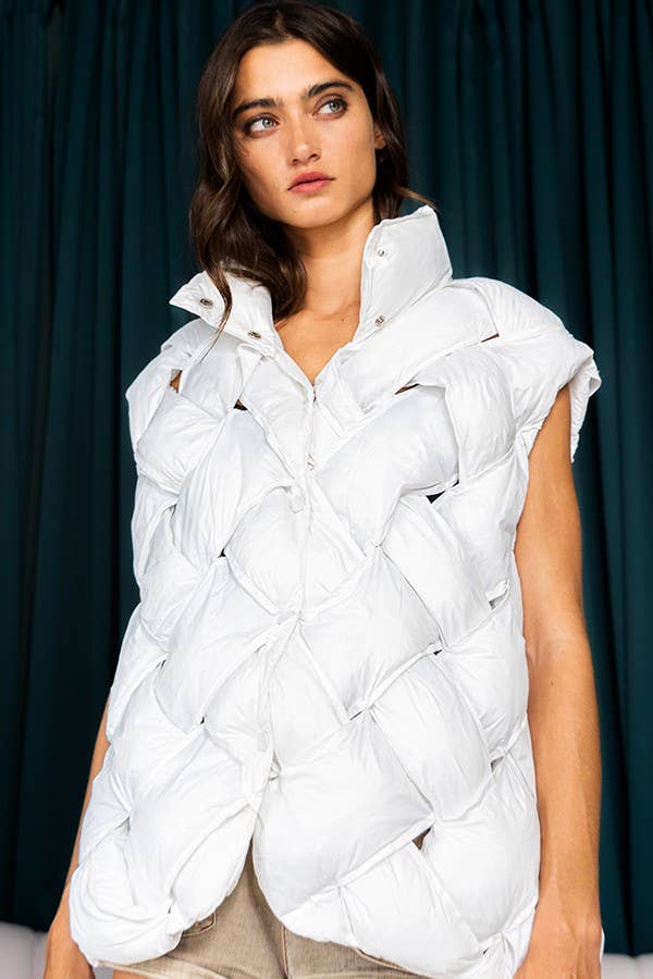The Amber Harvest Puffer Vest