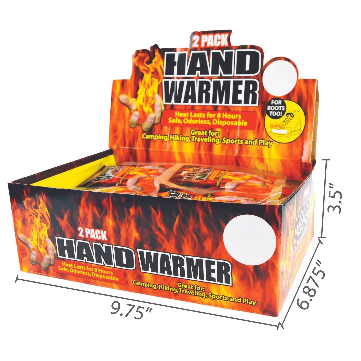 Hand Warmer Disposable Pair For Winter Cold- 24/Display