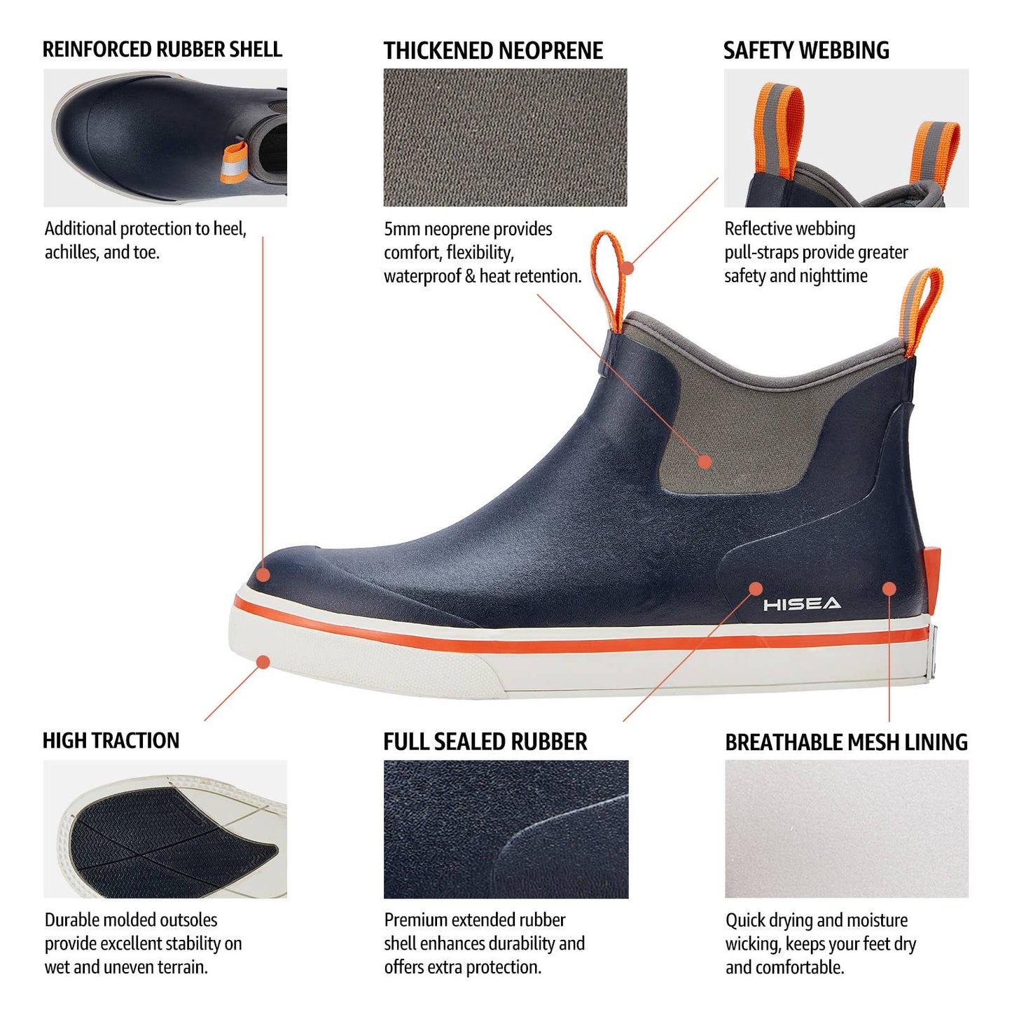 Men's Ankle Deck Boots