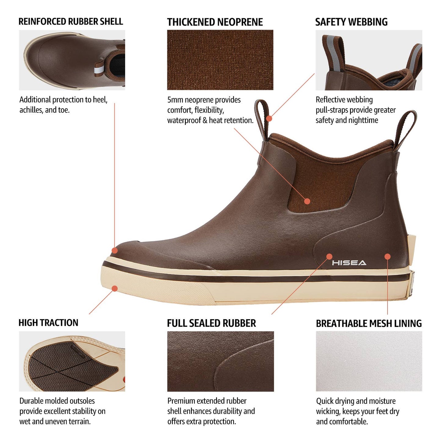 Men's Ankle Deck Boots