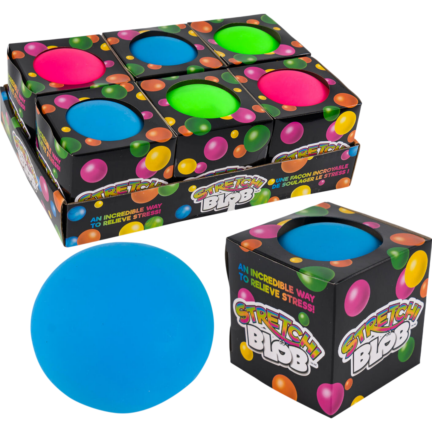 Stretch Blobs Solid Color