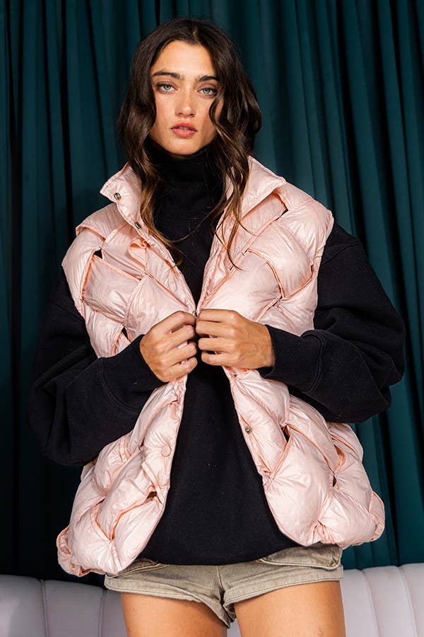 The Amber Harvest Puffer Vest