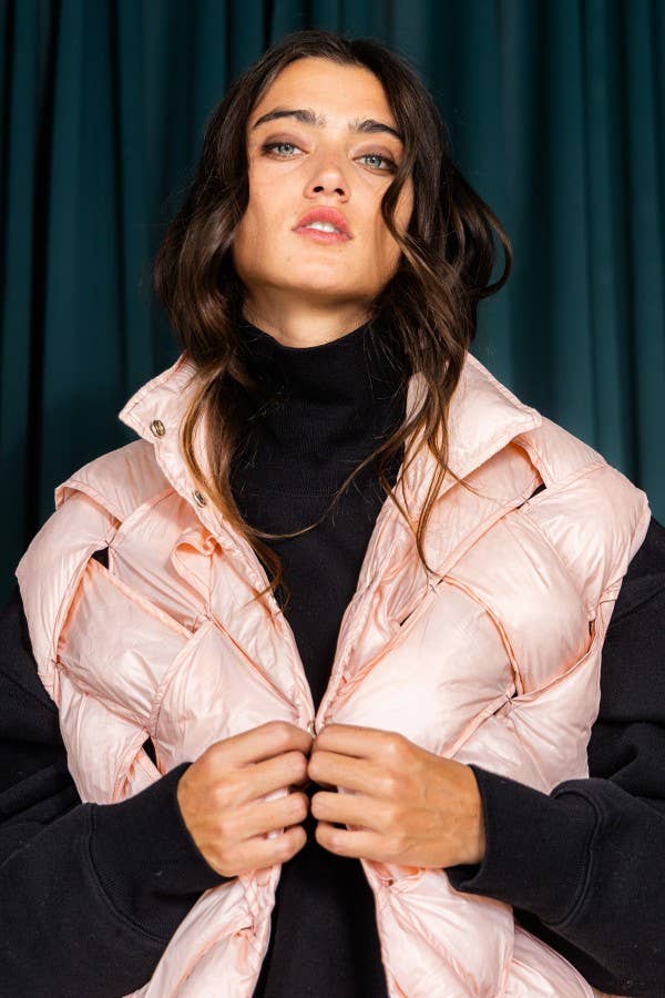 The Amber Harvest Puffer Vest