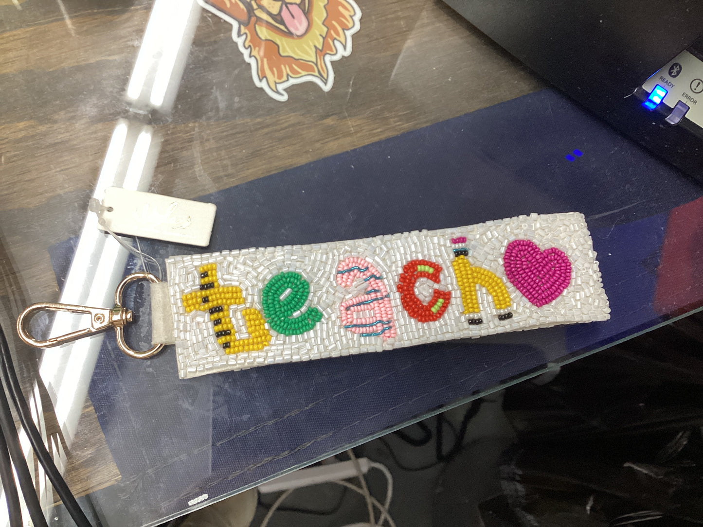 Teacher keychain