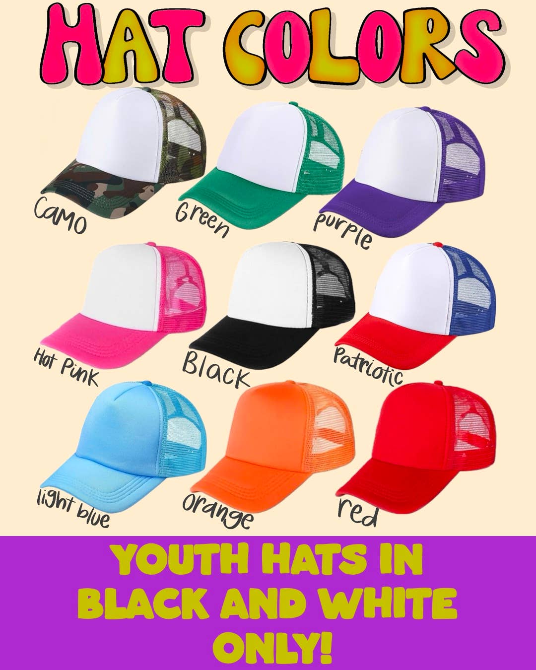 Where’s the fish summer trucker hat