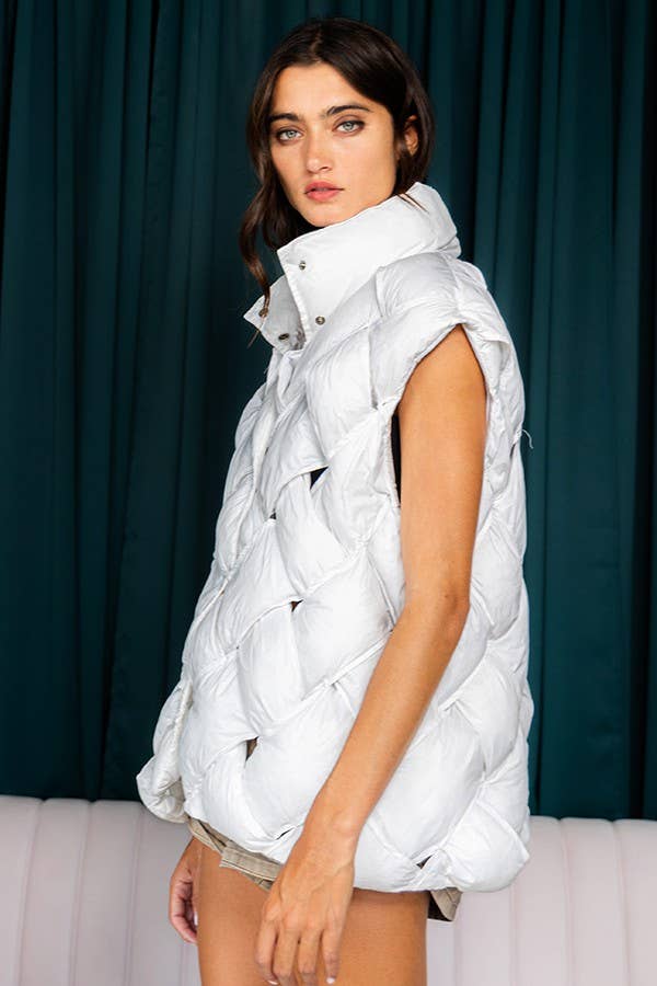 The Amber Harvest Puffer Vest