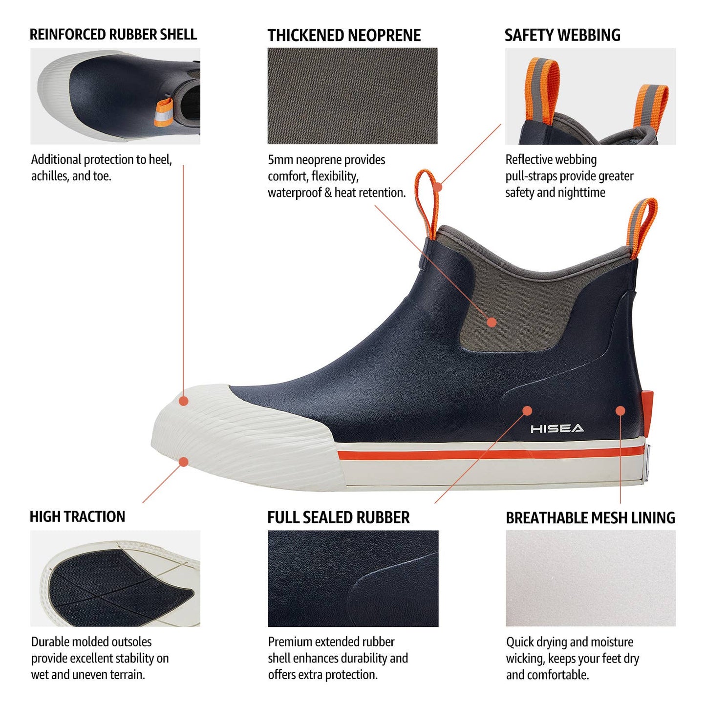 Men's Ankle Deck Boots