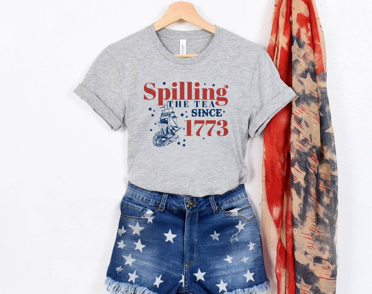 House Of Rodan - 4th of July - Spilling The Tea Since 1773 - T-Shirt