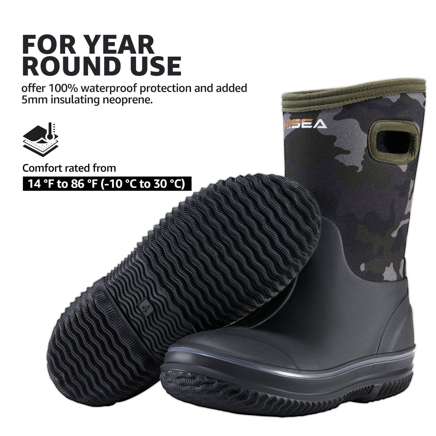 Kid's Seamless Tech Rain Boots