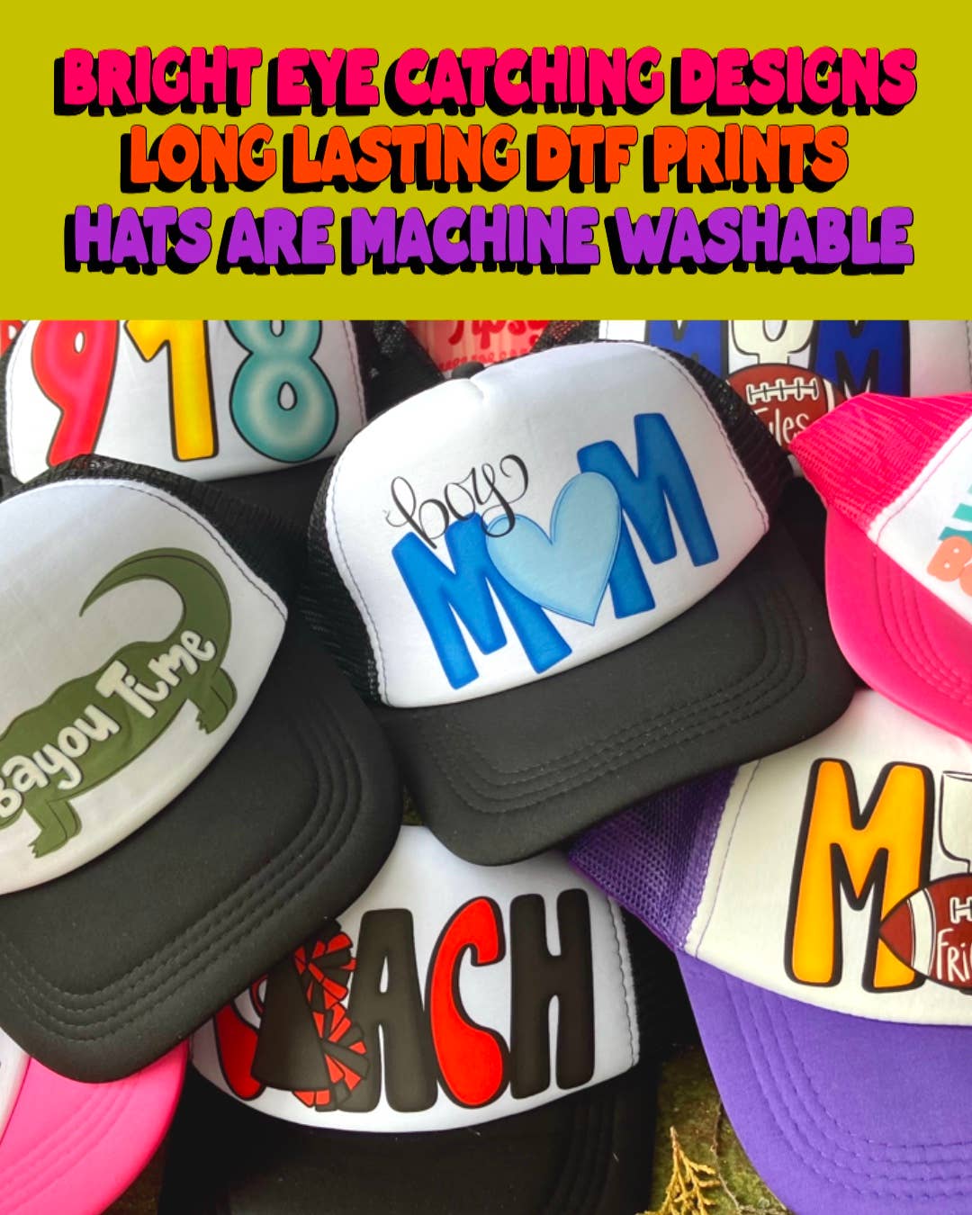 Where’s the fish summer trucker hat
