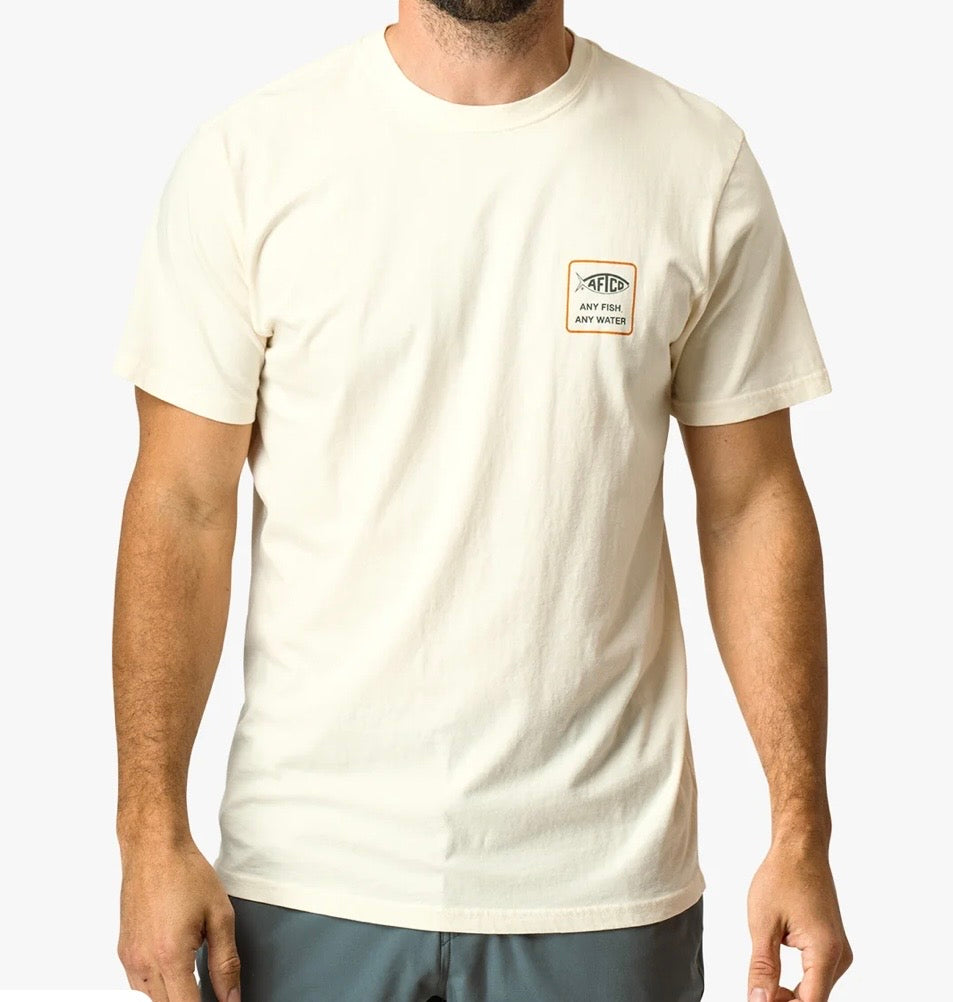 Aftco t shirt . Camo “Should’ve Been Here Yesterday”