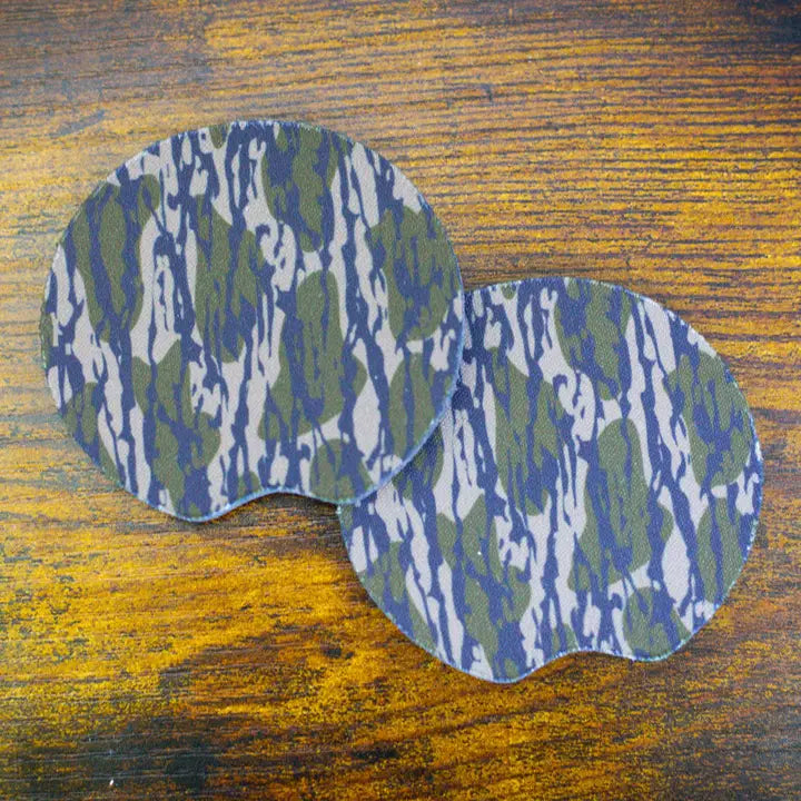 Scent South - Dark Camo Car Coasters
