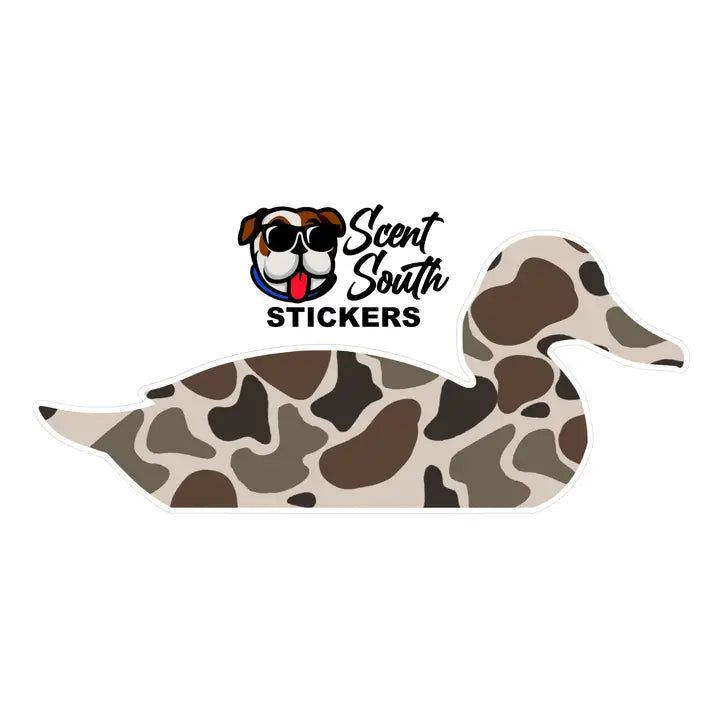 Scent South - Duck Decoy Sticker