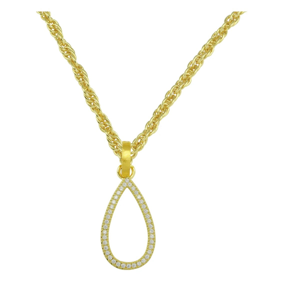 Betty Carre Chillon Drop Shape w/ CZ