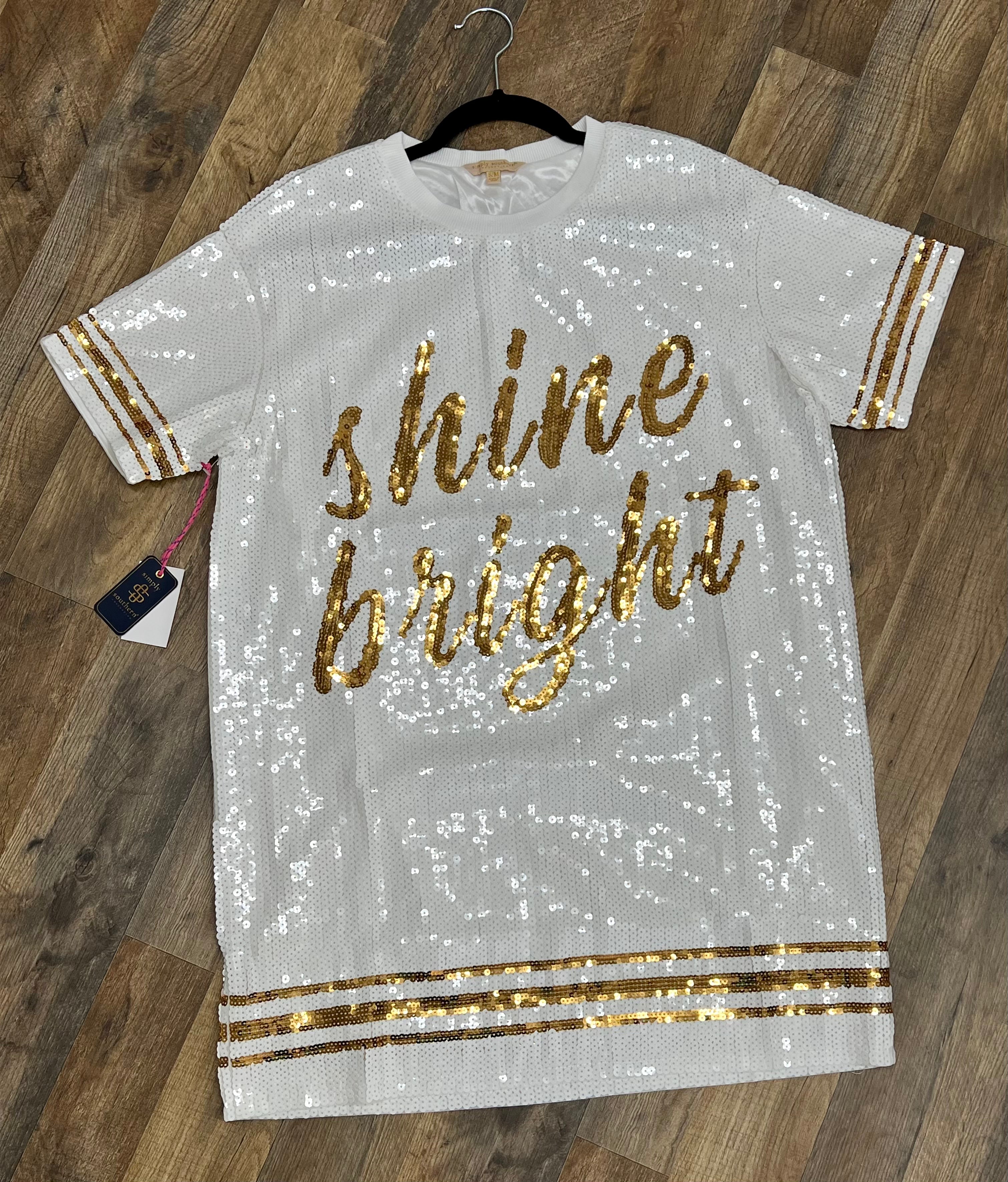 Simply Southern Sequin “Shine Bright” Dress Corner Outpost