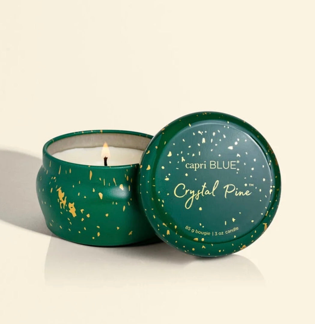 Capri Blue Crystal Pine Glimmer Mini Ton, 3 oz