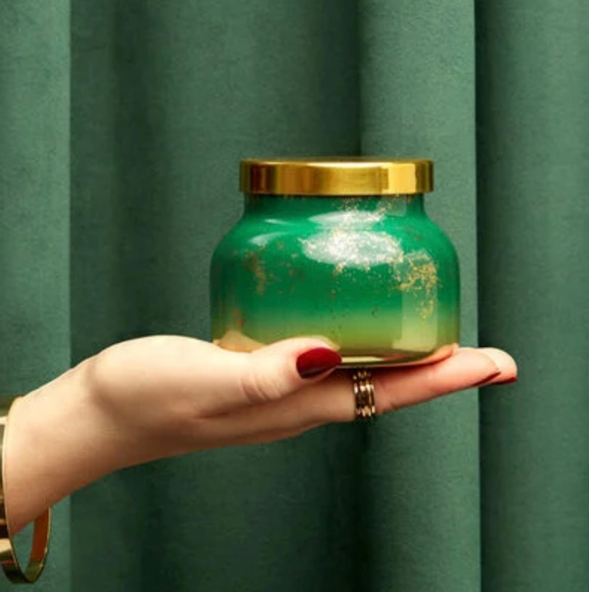 Capri Blue Crystal Pine Glimmer Petite Jar, 8 oz