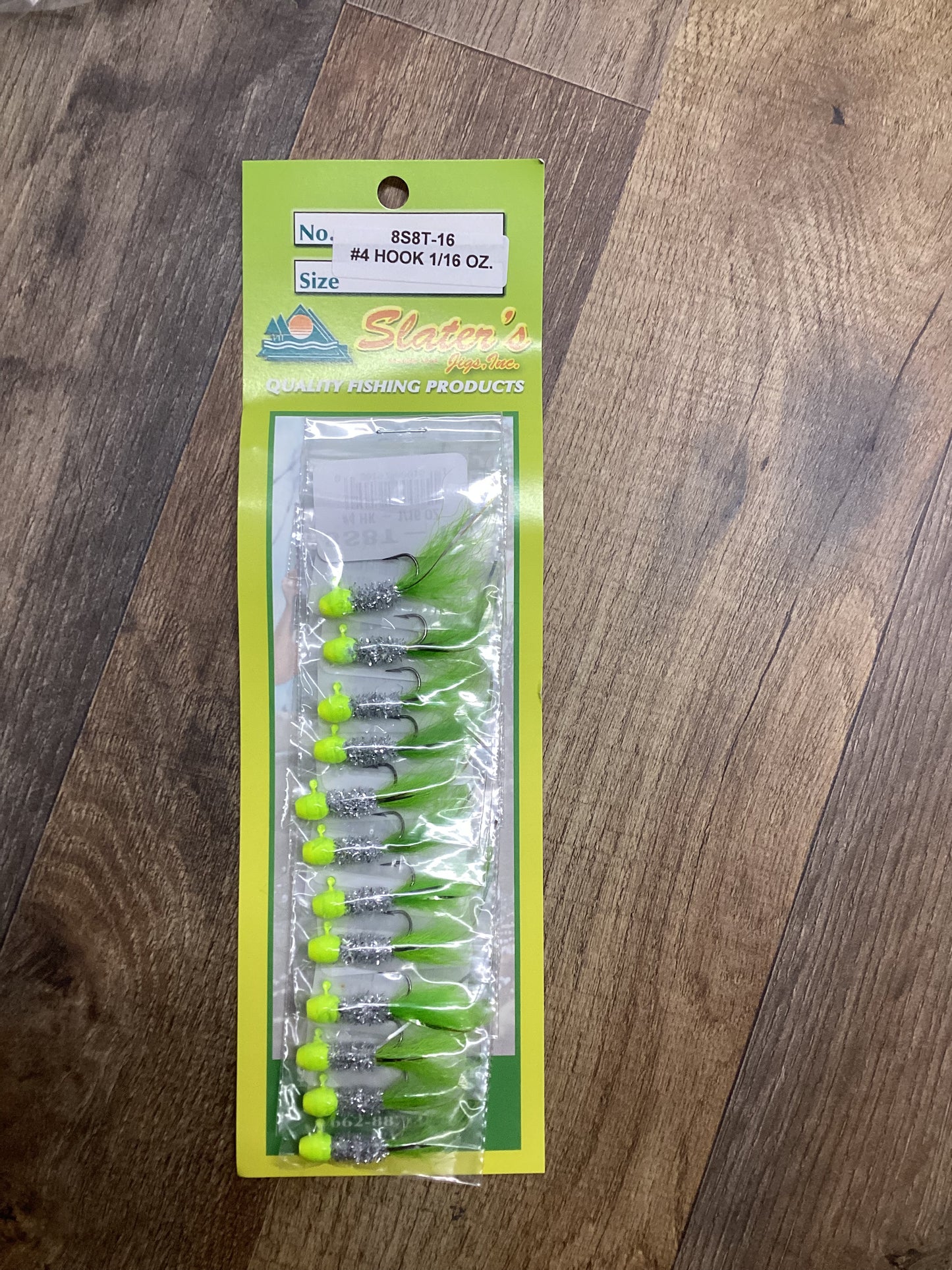 Slater’s Jigs 8S8T-16 Crappie Jigs