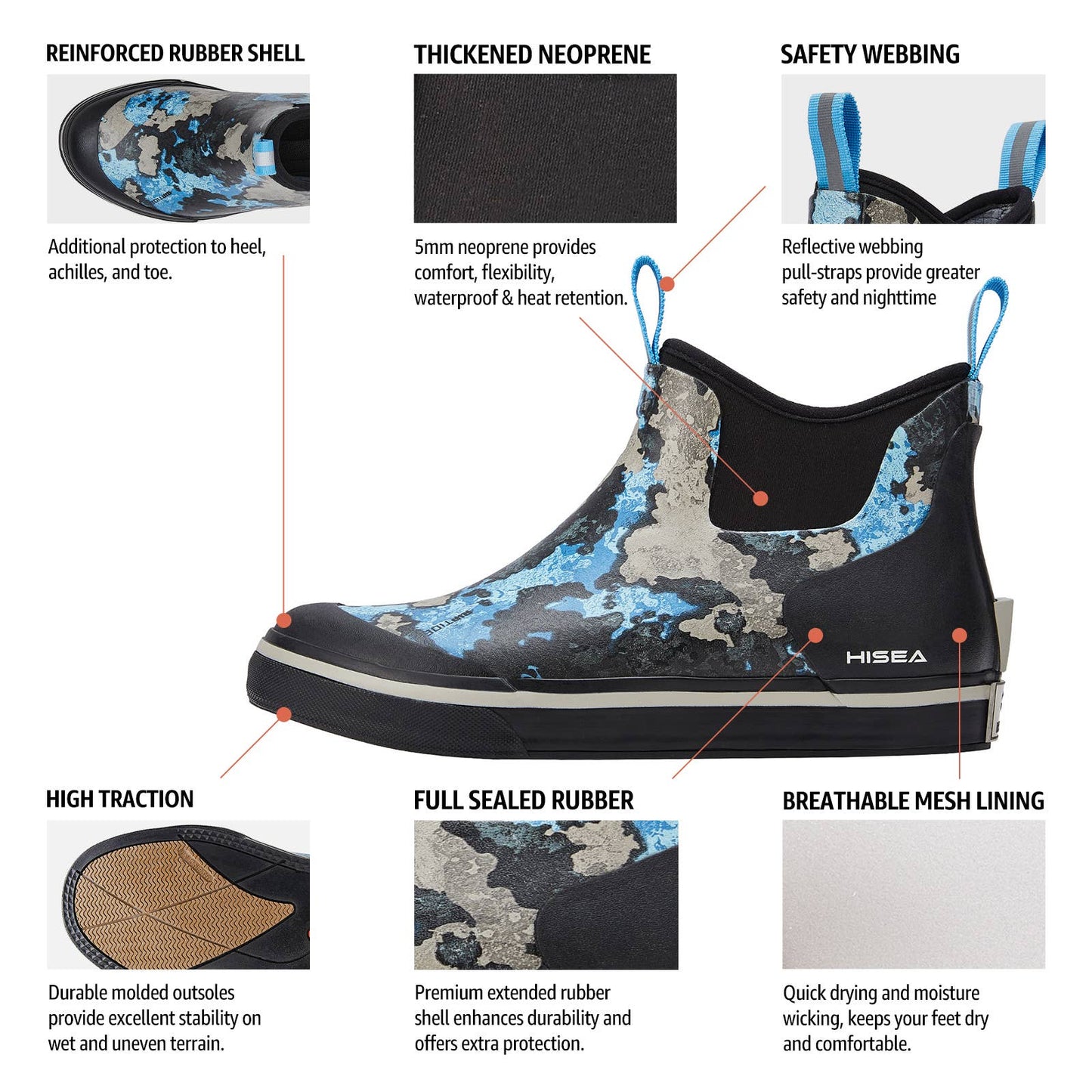 Men's Ankle Deck Boots