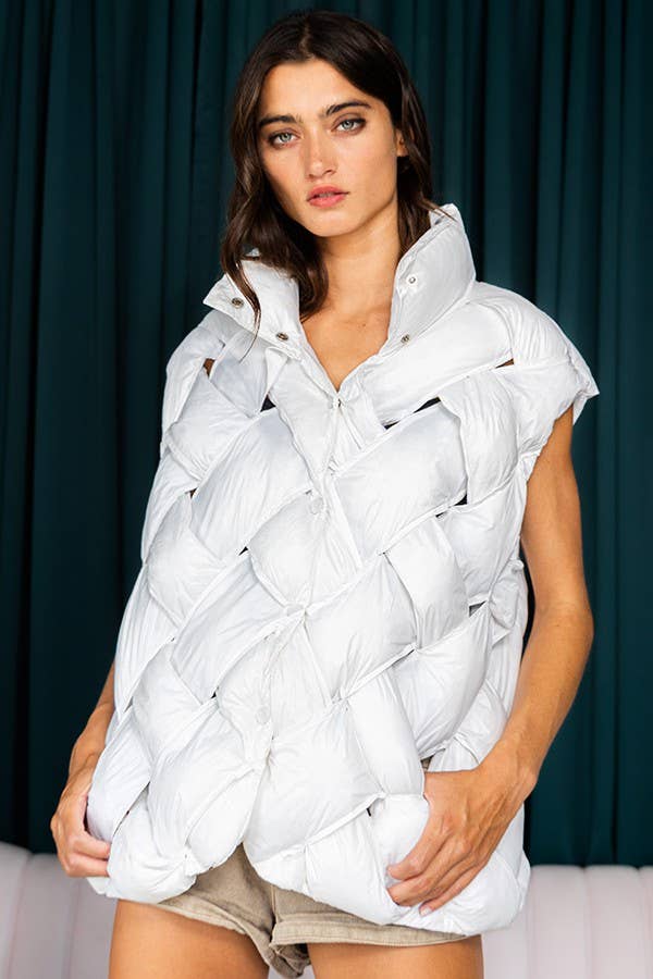 The Amber Harvest Puffer Vest