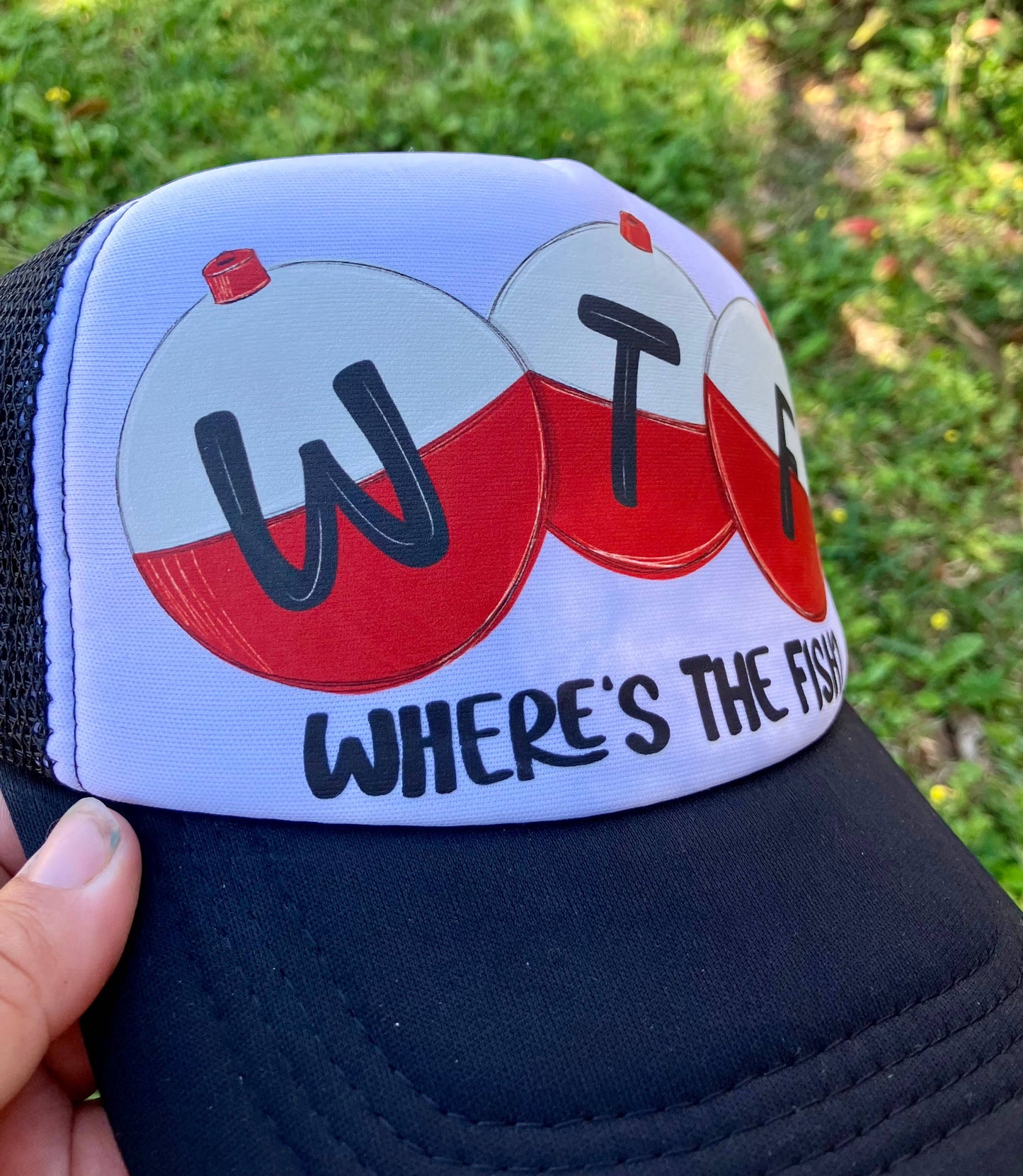 Where’s the fish summer trucker hat