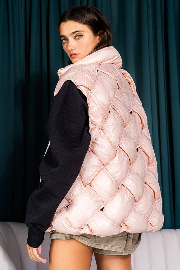The Amber Harvest Puffer Vest