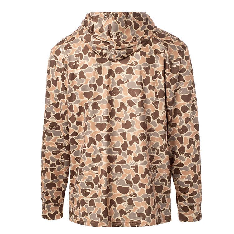 Woodlands Camo Light Weight Hoodie (782)