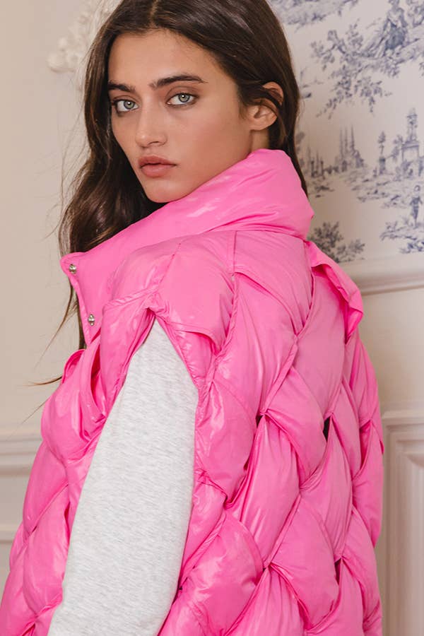 The Amber Harvest Puffer Vest