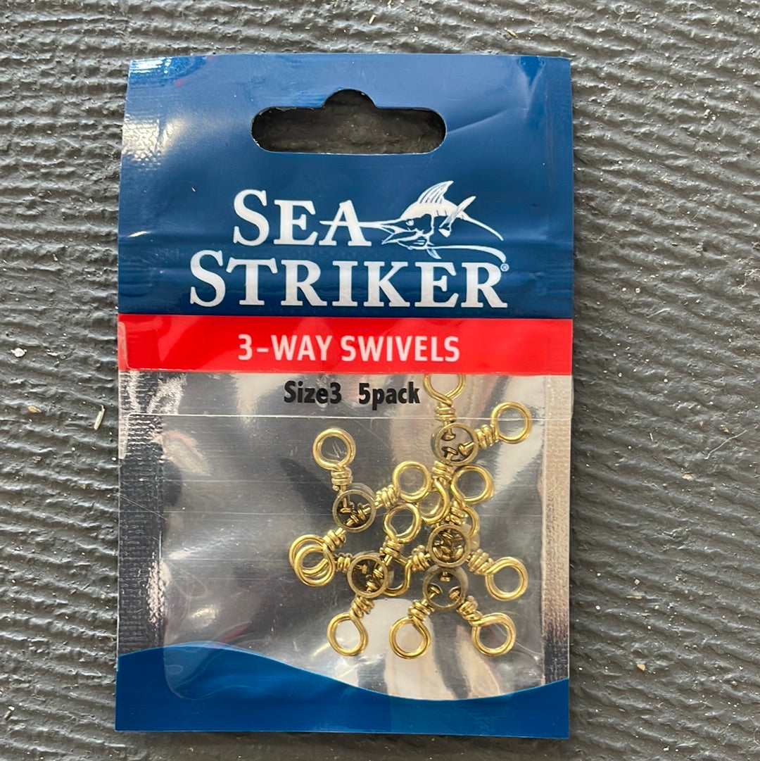 Sea Striker SS3WBR-3 3 way swivel