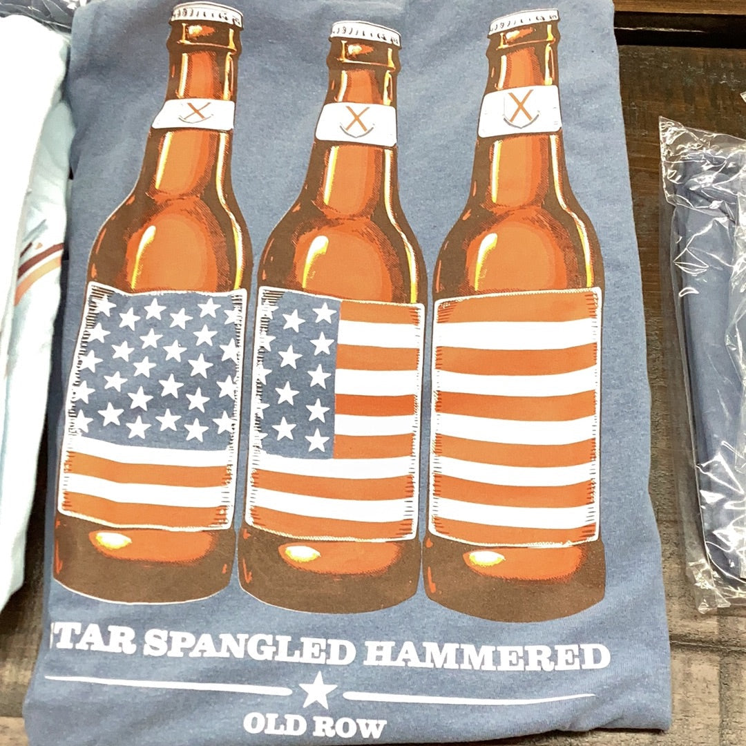 Old Row Independence Day Pckt Tee Light Blue S