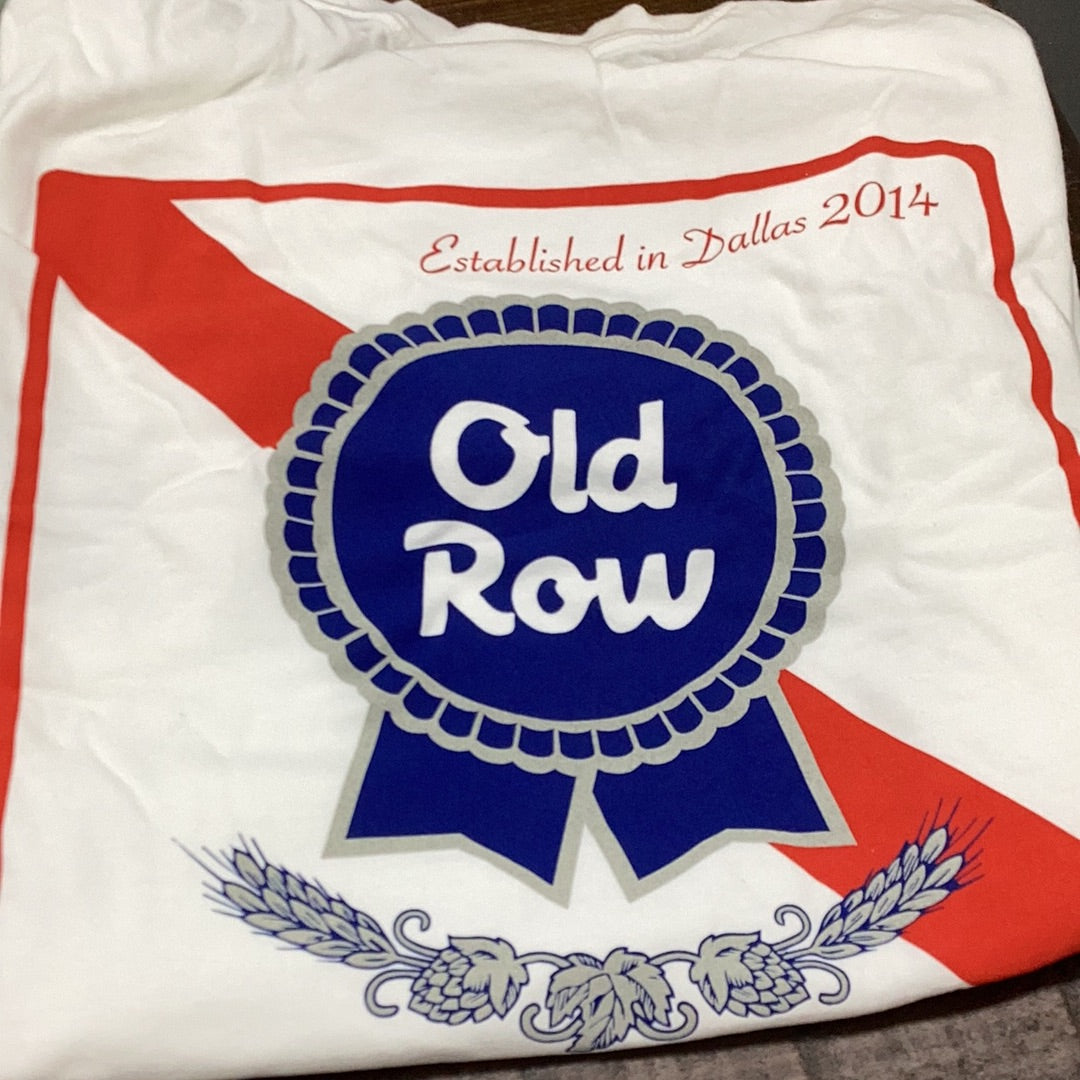Old Row The Ribbon White M