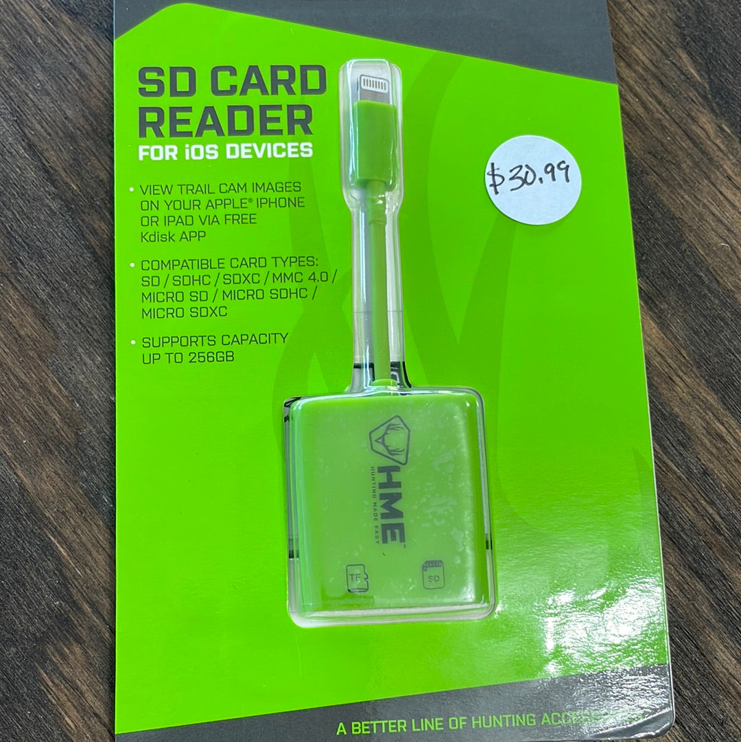 Stealth Cam Card Reader for IOS