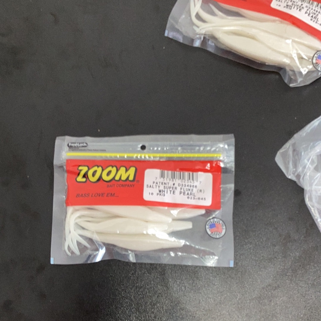 Zoom 023045 super fluke white pearl