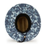 Aftco BoatBar Straw Hat - Blue Grander Camo
