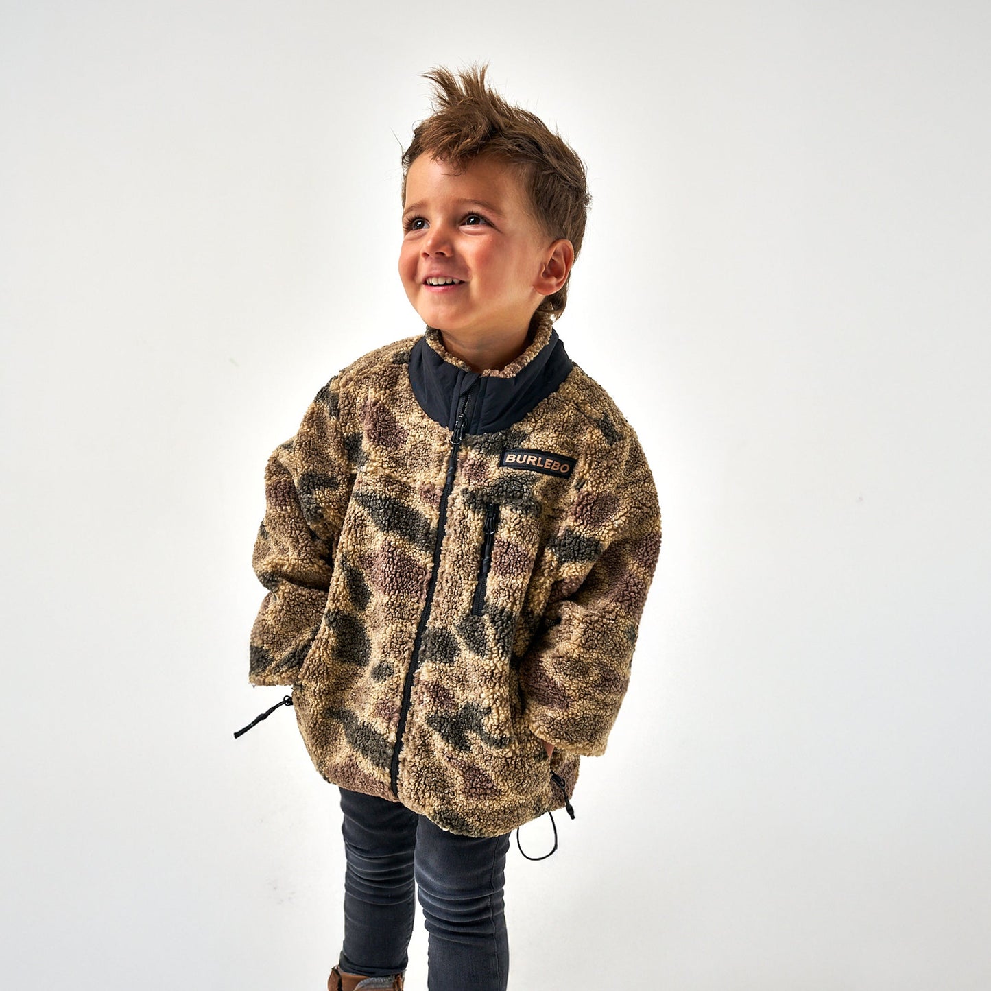 YOUTH SHERPA FULL ZIP JACKET
