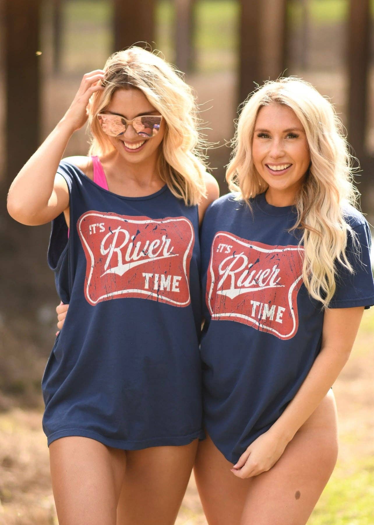 P&PD Wholesale - It’s River Time Tee/Tank 3X