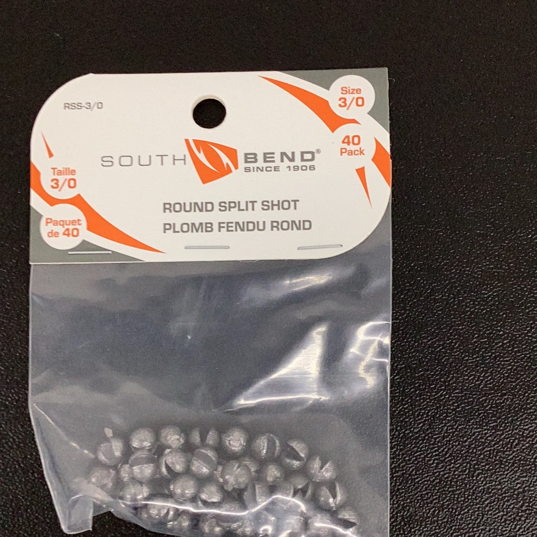 South bend RSS-3/0 round split shot