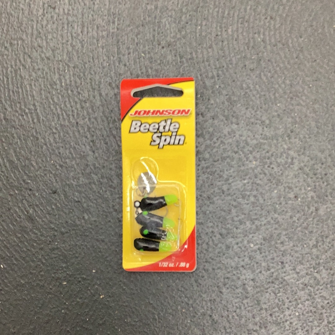 Johnson, BSVP1/32-BC beetle, spin jig