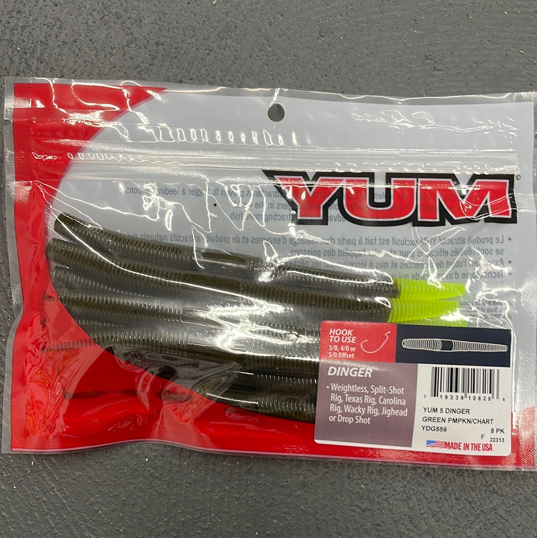 Yum YDG559 Green Pumpkin/Chartreuse