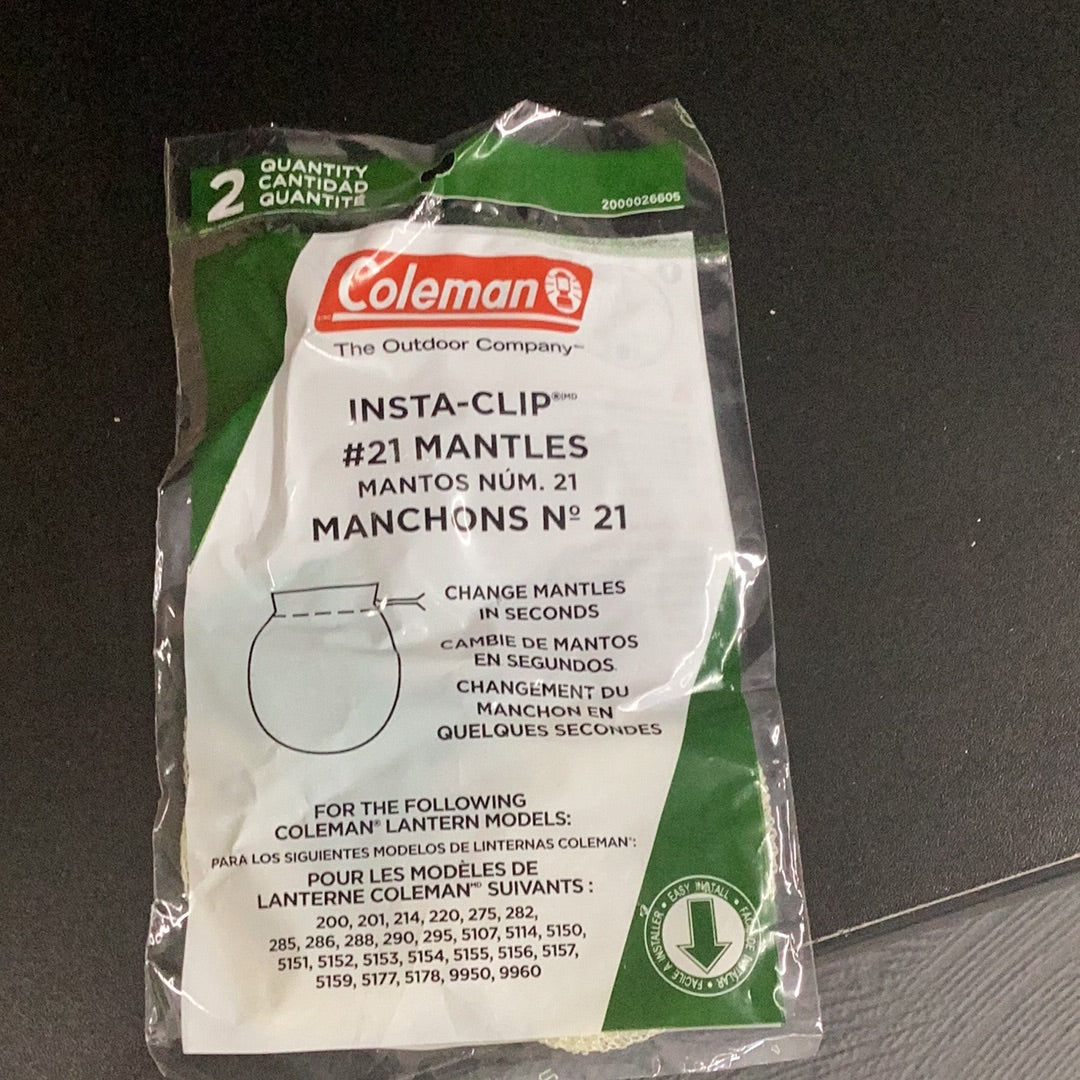 Coleman 2000026605 lantern mantles