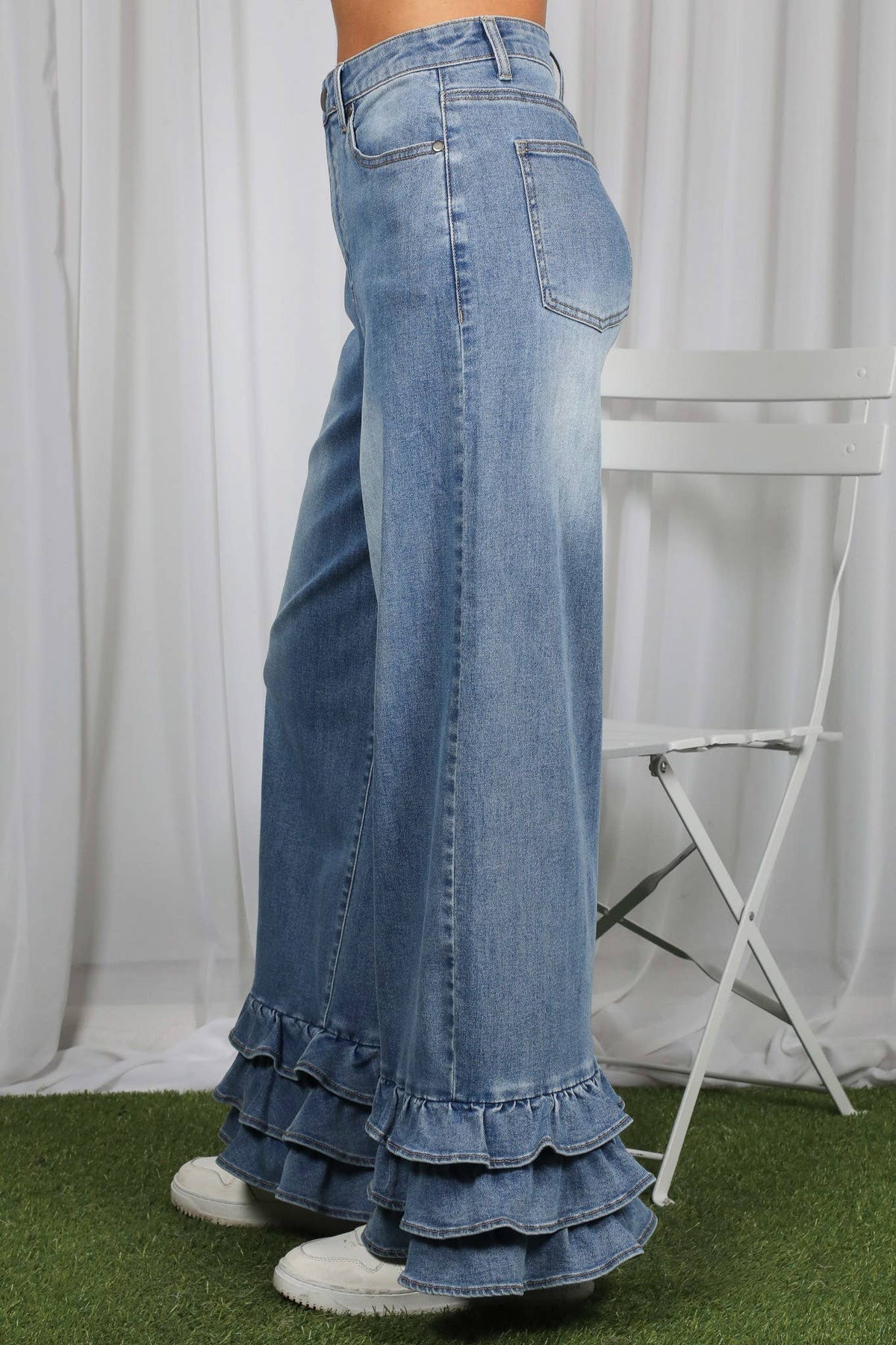 Southern Belle Ruffle Jeans