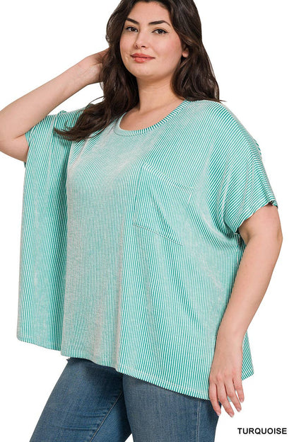 The Coastal Breeze Striped Tee