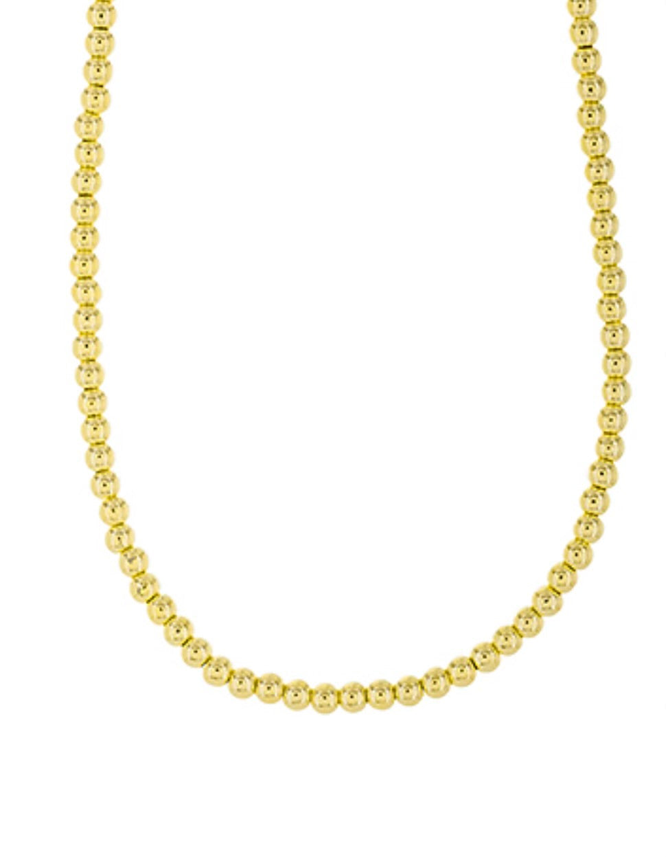 Bead Necklace- Gold