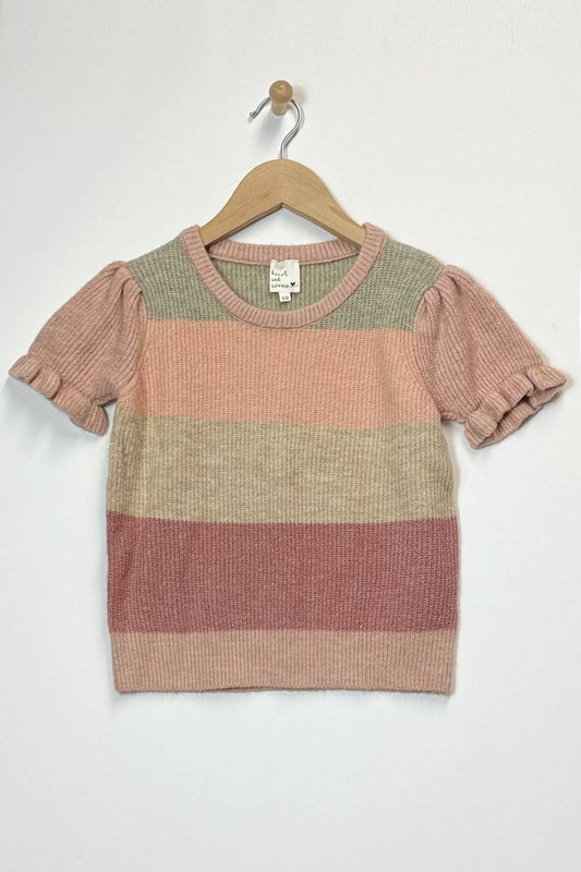 Blush Breeze Ruffle Tee (youth)
