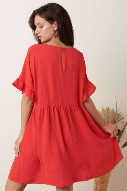 AIRFLOW DOLMAN MINI DRESS