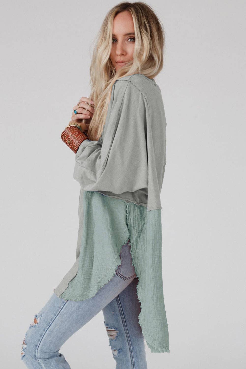 Coastal Drift Hi-Low Tunic