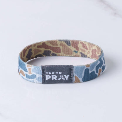 Tap To Pray™ Wristbands - River Rock Camo Sahara and Copper